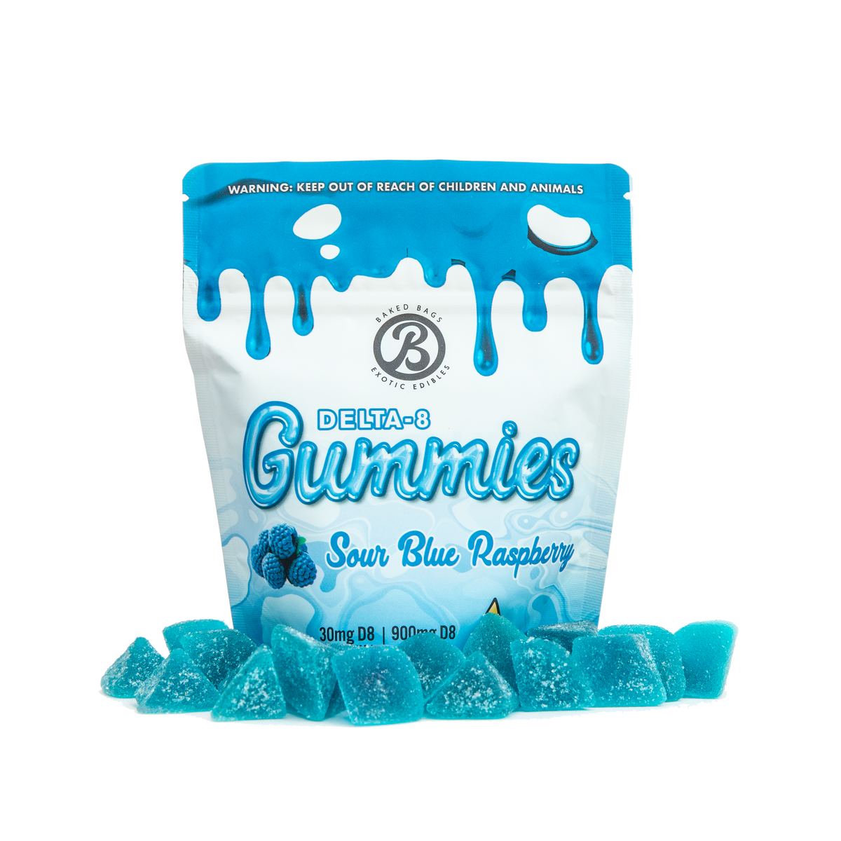 Gummies - Blue Raspberry Sour