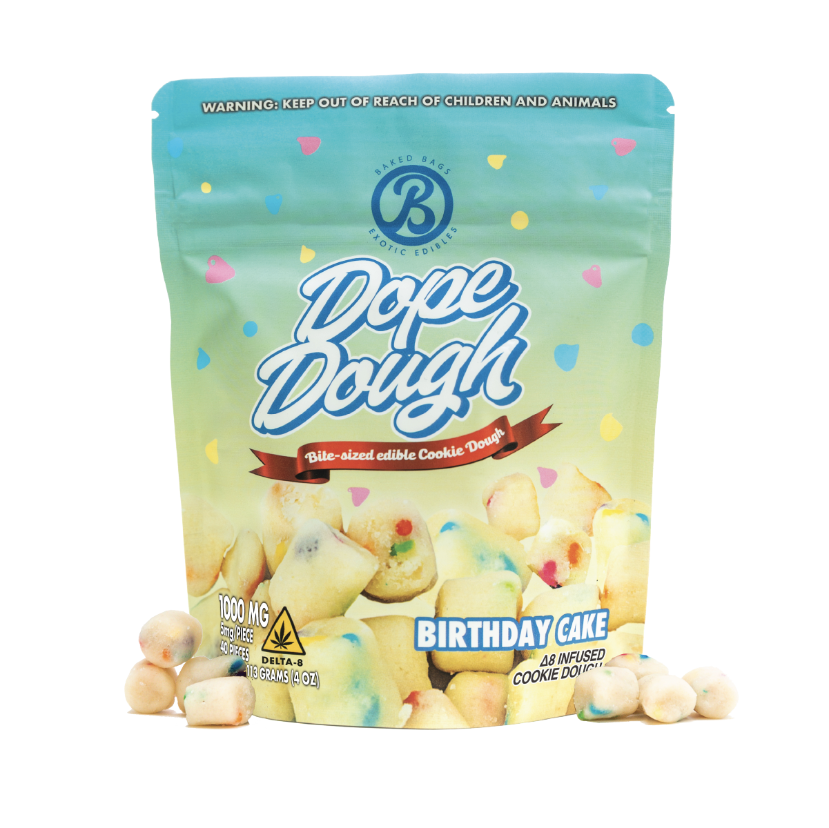 Dope Dough - Birthday Cake